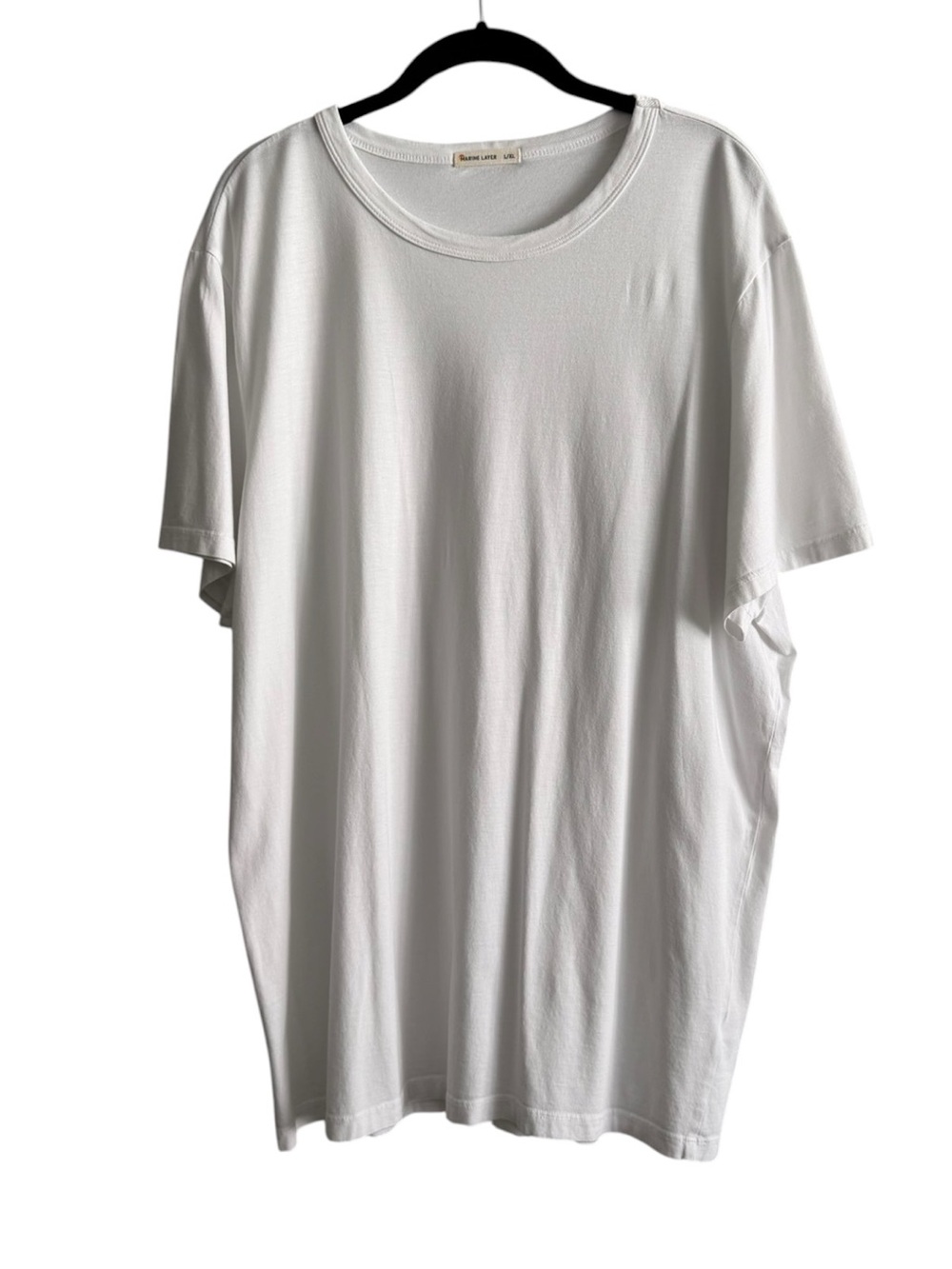 Marine Layer Men's White Crew Tee